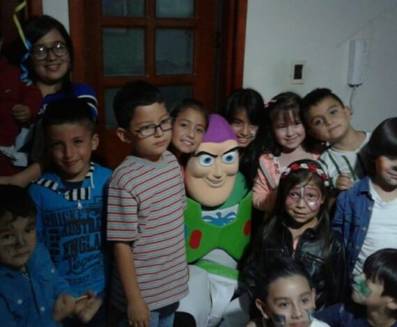 Fiesta infantil con Buzz Lightyear de Toy Story