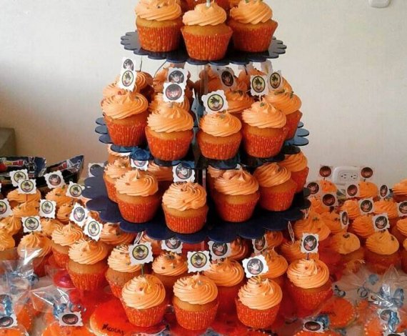 Cupcakes de Goku