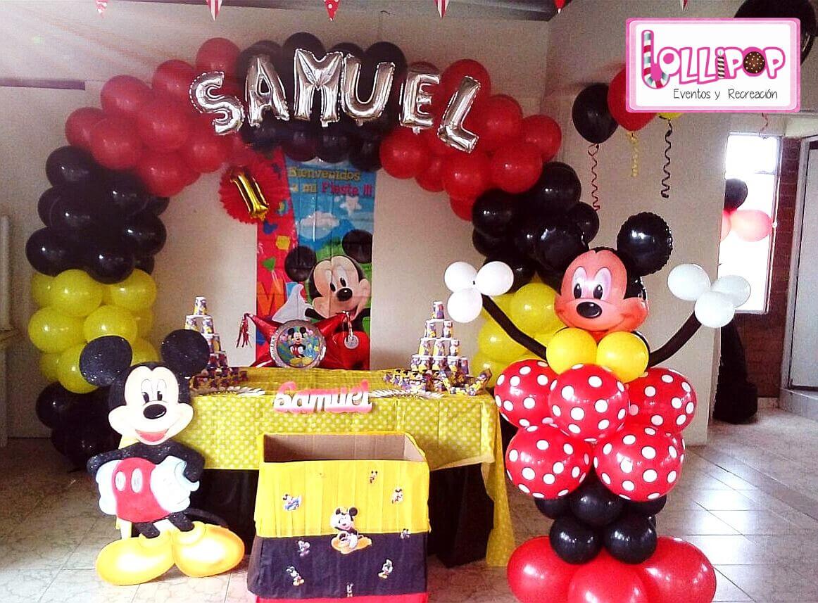 conectar Estrictamente Comenzar Decoración Mickey Mouse-Plan Esmeralda • Lollipop Recreación