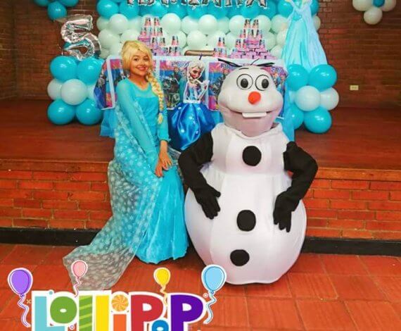Elsa y Olaf